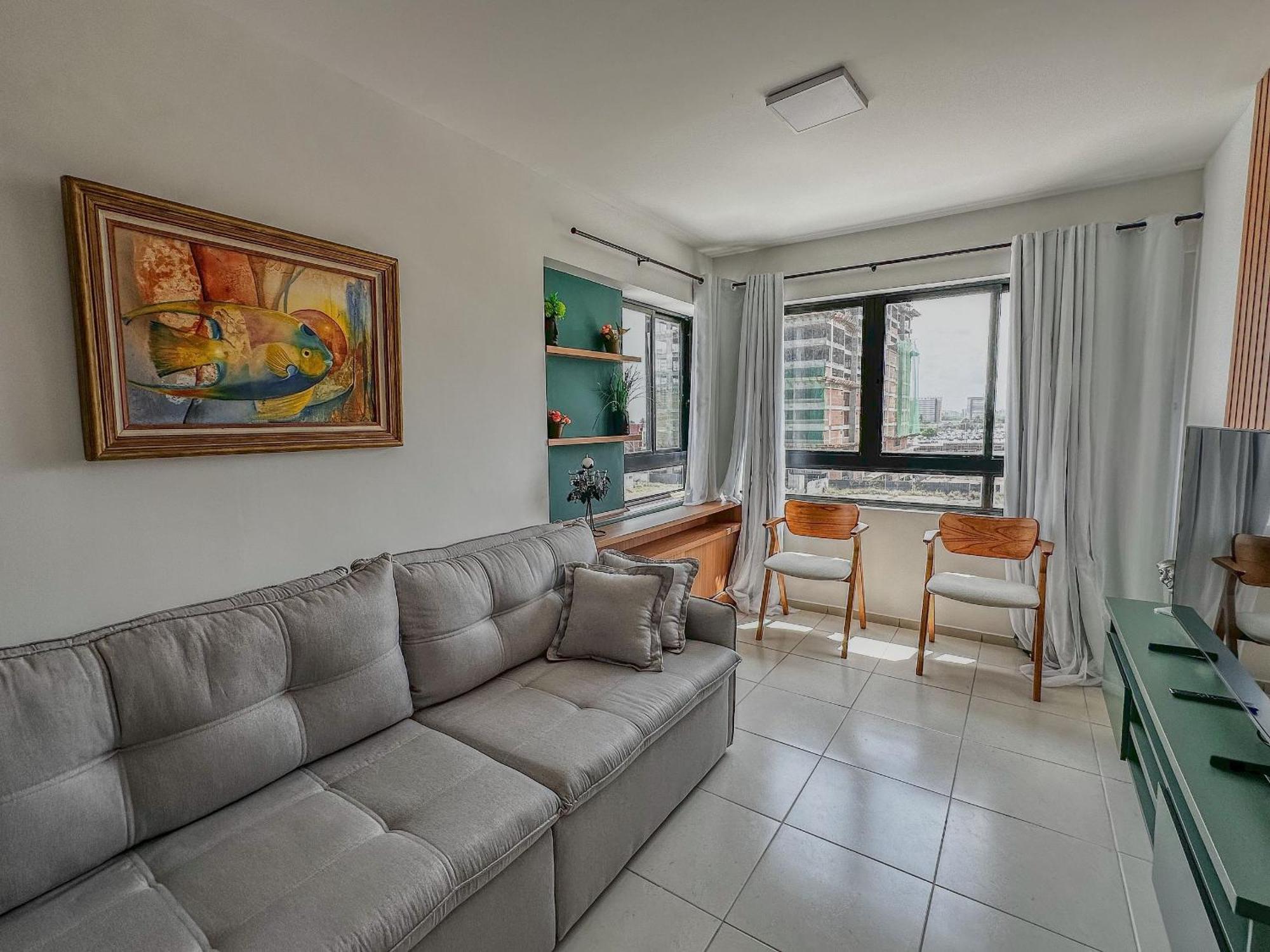 Sol, Mar E Shopping - Com Boa Localizacao Familias Apartamento *
